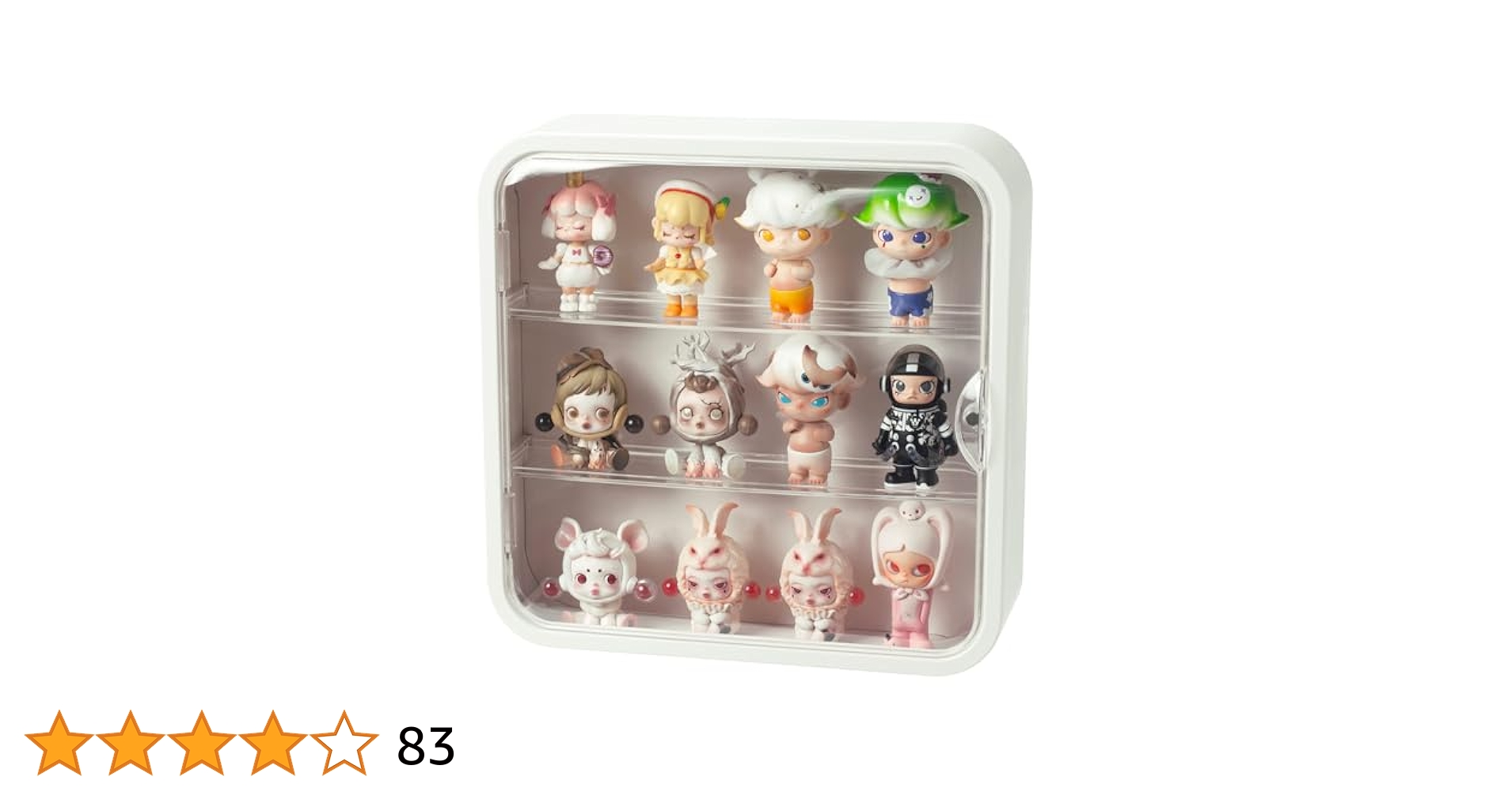 パーリ―ポップス！シングルポップ　未開封１８個　ディスプレイケースつき Amazon.co.jp: フィギュア用クリアディスプレイケース、壁掛け